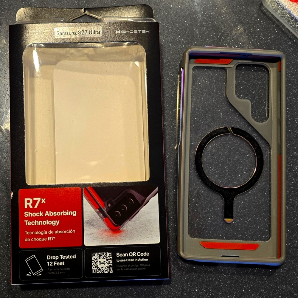 Ghostek Samsung S22 Ultra Atomic Slim phone case-12 ft drop test w/ Magsafe
